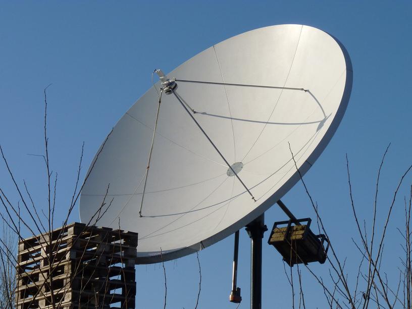 Express AM1 at 40.0 e _ C band footprint _PF Prodelin 3.7 m