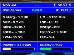 NSS 806 at 40.5 w _ Hemi footprint _ 3 637 L Maya TV _ Q data