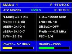 Insat 4B at 93.5 E_indian footprint_11 610 V Packet SUN Direct_quality analysis_02